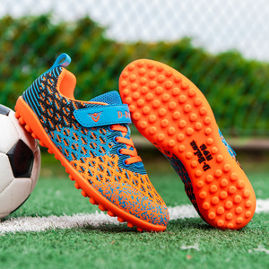 Zapatos de Fútbol para Niños D-Bao, Parte Superior de Malla, Suela de Goma, Tacos TF, Zapatos de Entrenamiento de Verano para Niños, Niñas y Estudiantes - Product Image 1