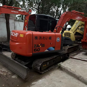 Pelle d'occasion Hitachi Zx60 Petite pelleteuse Original Japon Importé Hitachi Zx50 Zx55 Mini Digger - Product Image 1