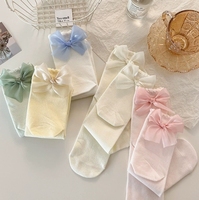 Chaussettes drôles en coton à fleurs 3d pour fille Vente en gros