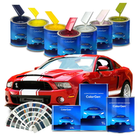 Fabricant professionnel de peinture de finition automobile haute brillance, peinture de réparation, couche transparente 1k 2k, peinture automobile