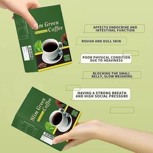 Caffè Verde Istantaneo in Polvere Direttamente dalla Fabbrica - Gusto Fruttato Delicato, Supporto Naturale per il Dimagrimento, Confezione in Scatola e Sacchetto, Basso MOQ e OEM - Product Image 2