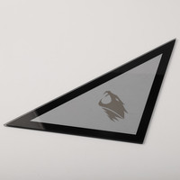 Vente flash GL SM-003 Panneau latéral de boîtier d'ordinateur en verre trempé solide, épaisseur 3 mm-12 mm, garantie 5 ans, design moderne, haute résistance