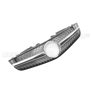 <b>Car</b> Bumper Grill <b>Decorative</b> Strips Racing Grille Body Kit Front Bumper Grill For Mercedes Benz SL Class R230 2010-2012 Exterior - Product Image 4