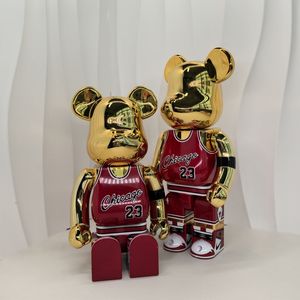 Vente en gros de figurines Bearbrick 400% pour la décoration du salon, sculptures de bureau, <span class=keywords><strong>Jordans</strong></span> Bearbricks 400 - Product Image 3