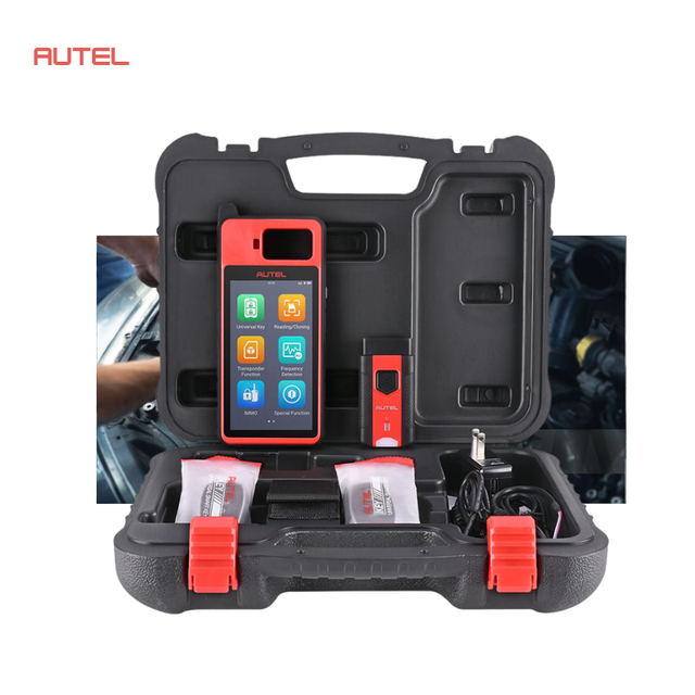 Maxiim Km100e Advanced Touchscreen Tablet Autel Key Fob Programmer Locksmith Tool Immobilizer Car Key Programming Vehicle Keys