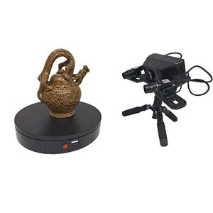 Plataforma Giratoria de Escaneo 3D de Alta Resistencia de 30 cm de Diámetro, Capacidad de Carga de 100 kg, Velocidad Ajustable, ABS, para Fotografía y Escaneo en Estudio - Product Image 5