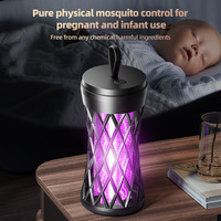 Lampe anti-moustiques électrique, anti-moustiques pour la maison, le dortoir, anti-moustiques portable pour l'extérieur, répulsif anti-moustiques avec lumière d'ambiance
