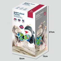 Jouets en peluche électriques amusants MILI, jouets de boxe en peluche pour animaux, interaction parent-enfant, jouet de boxe en peluche requin singe, jouets en peluche originaux