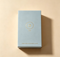 Boîte cadeau magnétique coulissante en papier rigide avec logo en feuille d'argent de luxe personnalisée pour parfum, bijoux, emballage cosmétique, matériaux recyclés