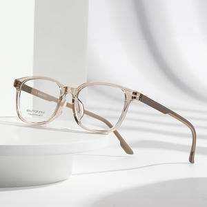 Gafas ópticas cuadradas E.Beauty para mujer, montura negra, lentes UV400 Ac, tamaño mediano - Product Image 2