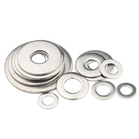 Stainless Steel Countersunk Plain Flat Washer Kit M2/M2.5/M3/M4/M5/M6/M8/M10/M12 Screw Fastener Hardware Assortment Accessories