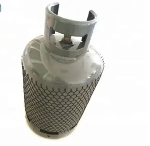 Hot selling gas cylinder sleeve net lpg plastic cylinder Mesh sleeve