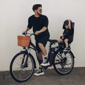 Almacén 350W Motor Kit Lady E Bike Ebike City Cycle Bicicleta Horquilla Bicicleta híbrida - Product Image 5