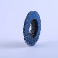 Disque à lamelles en carbure de silicium et oxyde d'aluminium de 125 mm, haute dureté, 10 mm, personnalisable, OEM, pour le meulage des métaux, outils abrasifs