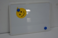Support de bureau pliable magnétique double face en plastique, petit tableau blanc pour dessin pour enfants