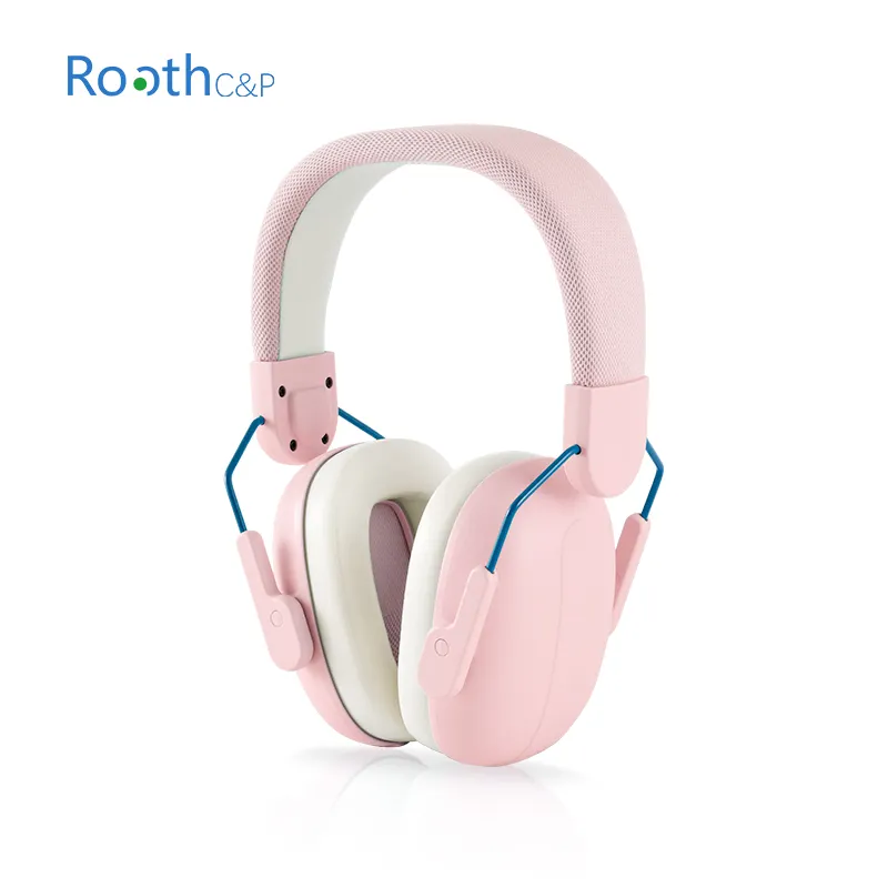 headphone kids noise proof Portable adjustable Earmuffs for study travel