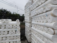Tissu Pongee 75D 190T 100% Polyester Respirant, Anti-Plis, Léger, Anti-Boulochage, Doublure Tissée Teinte en Croix