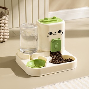 Auto Pet <b>Feeder</b> With Water Dispenser For <b>Cats</b> And Dogs Large Capacity Food And Water Station White - Product Image 6