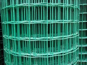 Malla de Alambre Soldada Recubierta de PVC Verde de Holanda, 2.0 mm, Abertura de Malla de 60*60 mm, 1.8 m*30 m, Tipo de Producto: Valla de Seguridad y Enrejado - Product Image 5
