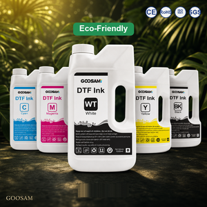 หมึกพิมพ์ DTF แบบเป็นมิตรต่อสิ่งแวดล้อม CMYK สีขาว 1000 มล. ชนิดน้ำ สำหรับพิมพ์แบบ Direct to Film ระบบถ่ายโอนความร้อน สำหรับงานพิมพ์ดิจิทัล ขายส่งจำนวนมาก - Product Image 1