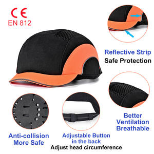 Protector de Casco Personalizado con Ala Corta, Protección de Seguridad Personal, Gorra Protectora, Venta al por Mayor - Product Image 3