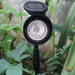 Luces Solares para Jardín, 3 LED, Foco para Exteriores, Iluminación de Paisaje con Celda Solar Monocristalina, 8 Horas de Luz Solar, 50000 Horas de Vida Útil - Product Image 5