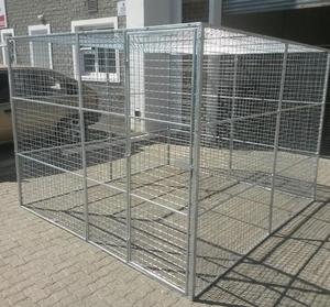 Vente en gros de grandes cages à chiens soudées pour l'extérieur/grands enclos pour chiens d'extérieur - Product Image 1