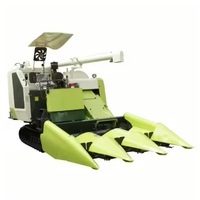 Moissonneuse-batteuse agricole automotrice à alimentation complète pour soja, riz et blé