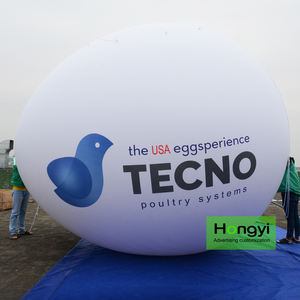 Grandi <span class=keywords><strong>Palloni</strong></span> Pubblicitari <span class=keywords><strong>a</strong></span> Forma di Uovo in PVC per Esterni e Interni, da Terra o da Soffitto - Product Image 2