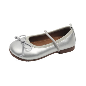 รองเท้าซิงเกิ้<span class=keywords><strong>ล</strong></span>ผูกโบว์, รองเท้าแฟชั่นลำลองใหม่รองเท้าหนังเด็กสไต<span class=keywords><strong>ล</strong></span>์เจ้าหญิงสำหรับเด็กผู้หญิงแบบส<span class=keywords><strong>ล</strong></span>ิปออนฤดูใบไม้ผ<span class=keywords><strong>ล</strong></span>ิ2025 - Product Image 5