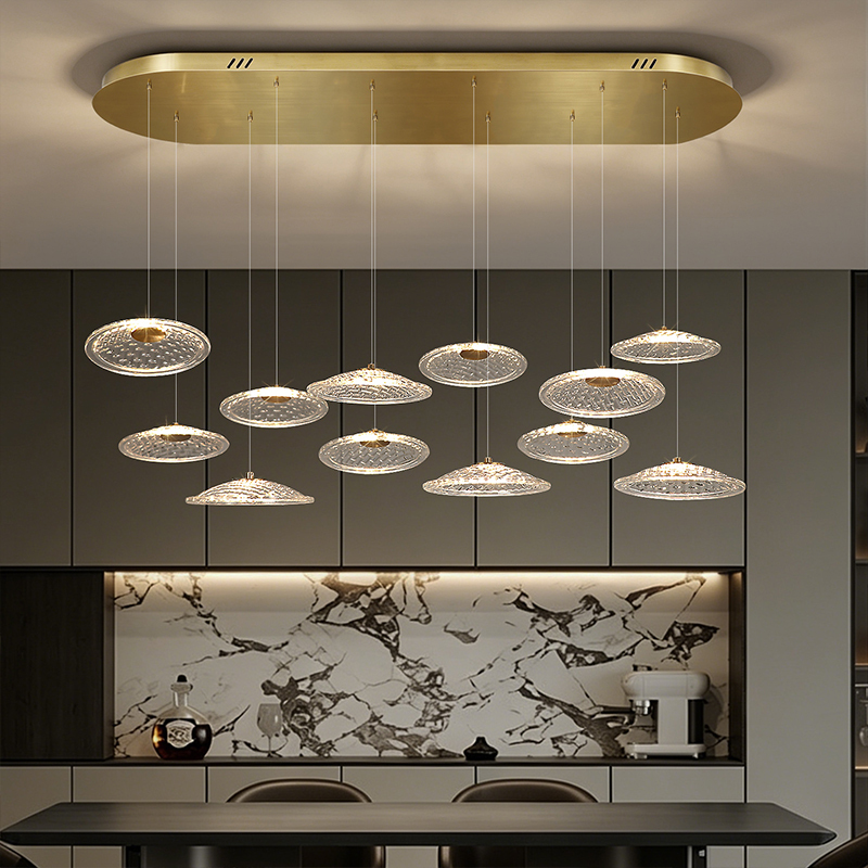 Modern Dining Room Pendant Lights Bar Kitchen Island Table Decor Hanging Lights Creative Glass Led Pendant Lamp