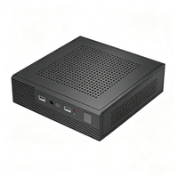 Boîtier PC Mini ITX mural en aluminium, châssis industriel, boîtier barebone pour carte mère H61 H110 H610