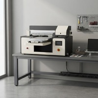 Printer UV Flatbed Grosir Pabrik CE A3 A2 untuk Casing Ponsel dengan 2 Head Xp600 Dual Inline