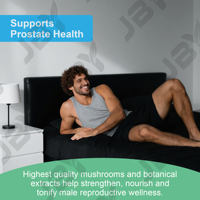 JBY OEM/ODM Marque Privée Capsules de Soutien de la Prostate Complément Alimentaire pour Adultes Hommes Vitalité Vente en Gros