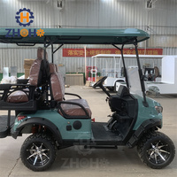 Voiture électrique chinoise 4 places UTV 4x4 ATV pour adultes, batterie au lithium 72v, 30-50 km/h, homologuée pour la route, voiturette de golf pour les terrains de golf et les hôtels