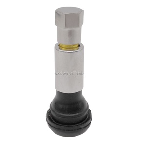 อะไหล่รถยนต์ ปลอกโครเมียมสำหรับยางแบบไม่มียางใน TR414C พร้อมโลโก้ตามสั่ง - Product Image 2