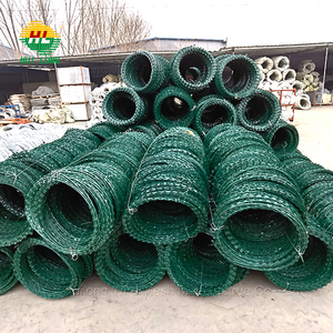 Valla helicoidal de <span class=keywords><strong>concertina</strong></span> de alambre de afeitar para jardín, cercado de bobina de alambre de púas de seguridad comercial y <span class=keywords><strong>residencial</strong></span> - Product Image 6