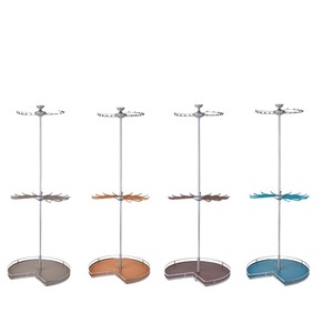 Rotating <b>hanger</b> 360 degrees - Wardrobe storage with three corner hanging racks for clothes and pants - Product Image 1