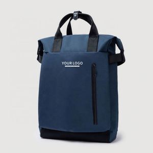 Mochila Antirrobo para Portátil, Unisex, de Gran Capacidad, Impermeable, Multifuncional, de Poliéster 600D, con Logotipo Personalizado y Patrón de Letras - Product Image 1