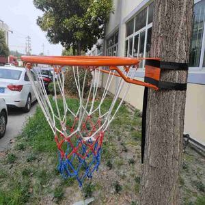 Aros de Baloncesto de Tamaño Estándar Duraderos de Alta Calidad, Aros de Baloncesto Sin Perforaciones - Product Image 1