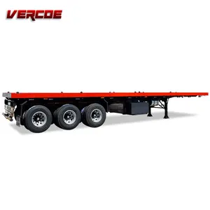 Mejor precio Tri axle tractor remolque contenedor semirremolque para la venta