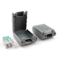 Boîtier de jonction étanche en gel pour bornier de 4 mm, OJ26H IP68, pour extérieur et souterrain, mini boîtes de jonction à colle, fourni par le fabricant
