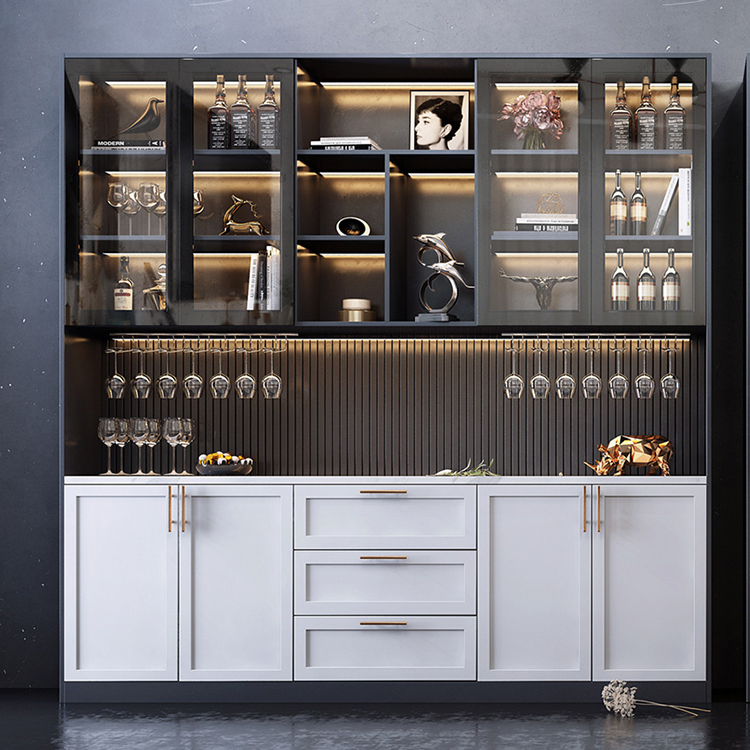 Wine Cabinet Living Room Built in