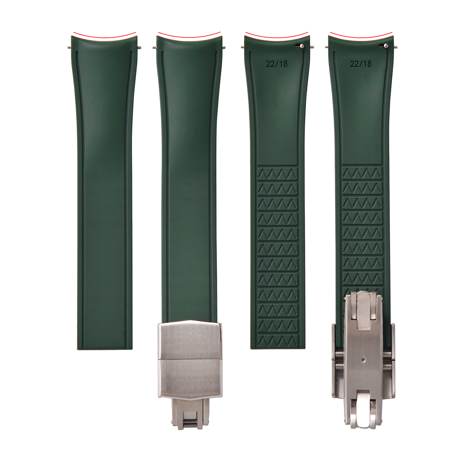 strap rubber cay111 tag heuer