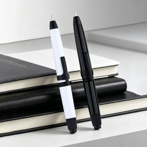 MAJOHN A3 Rotating Sealed <strong>Fountain</strong> <strong>Pens</strong> Rotate Nib Resin Body 0.38mm <strong>Fine</strong> <strong>Tip</strong> Writing Universal Office Student Ink Absorber - Product Image 1