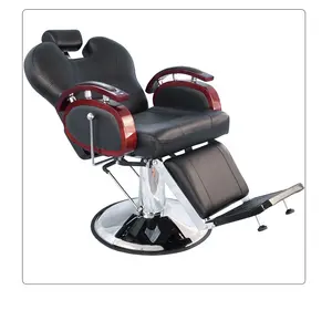 2024 Factory Direct Sales Adjustable Cheap Salon Chairs Retro Grease Head Chair Hair Cutting Saloon Chair For Men