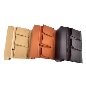 Caja de almacenamiento de cuero para el reposabrazos de la ventana del coche, bolsa de almacenamiento para la ventana del coche, productos multifuncionales de almacenamiento para el interior del coche - Product Image 1