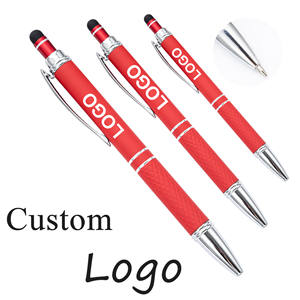 Bolígrafos de Metal con Logotipo Personalizado de Goma al por Mayor, con Impresión del Fabricante, para Pantalla Táctil, Regalos - Product Image 5