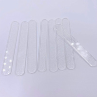 Bâtonnets pour crème glacée en acrylique, pièces, paillettes transparentes en acrylique personnalisé