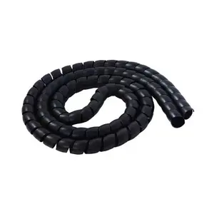 Hot sale flexible various color and high quality Hydraulic hose sheathing PP spiral protective cover hydraulic hose guard